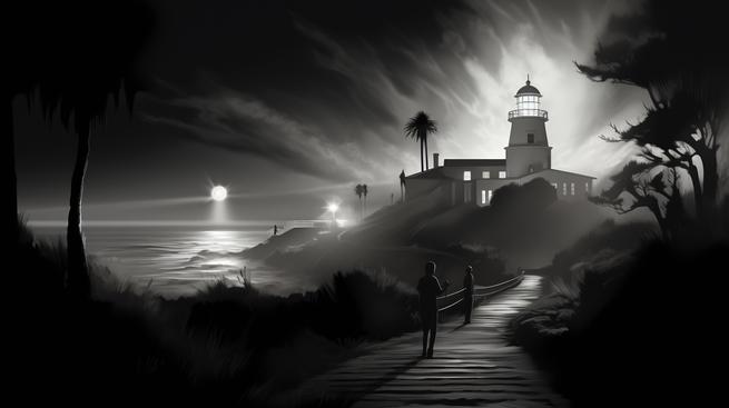 Old Point Loma Lighthouse Ghost